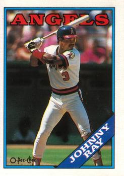 1988 O-Pee-Chee Baseball Cards 115     Johnny Ray
